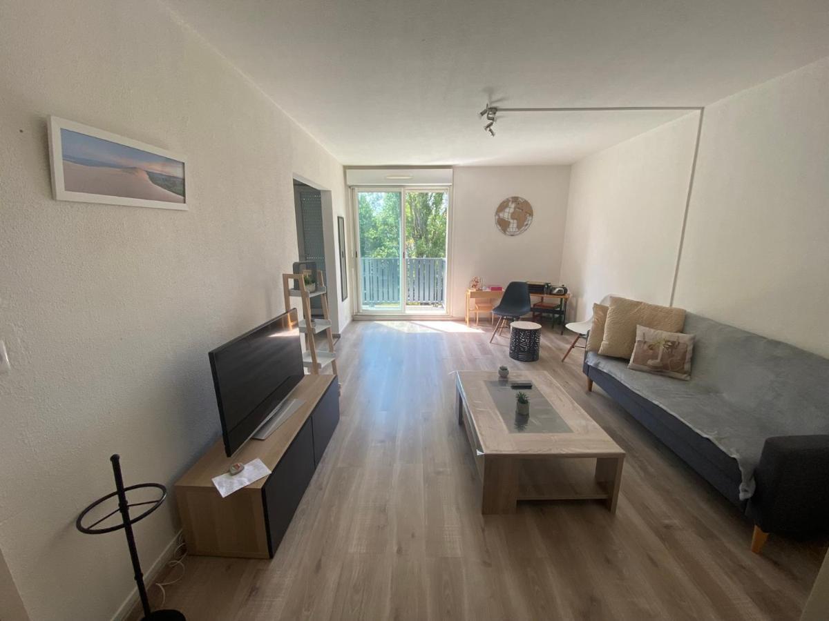 Appartement 3P, 72M2, Centre Ville, Parking Prive Tout Confort Біскарросс Екстер'єр фото