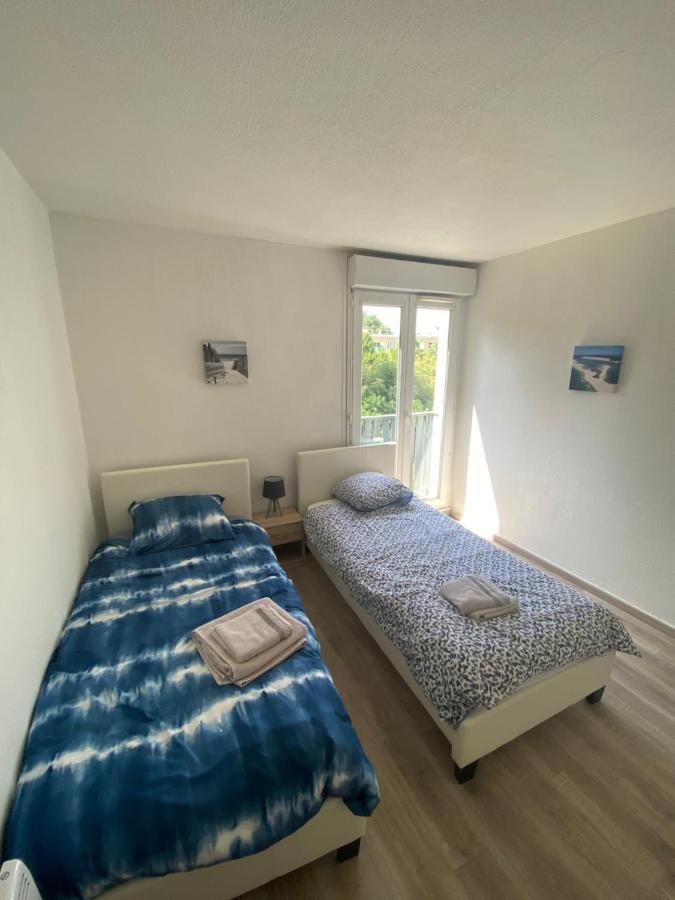 Appartement 3P, 72M2, Centre Ville, Parking Prive Tout Confort Біскарросс Екстер'єр фото